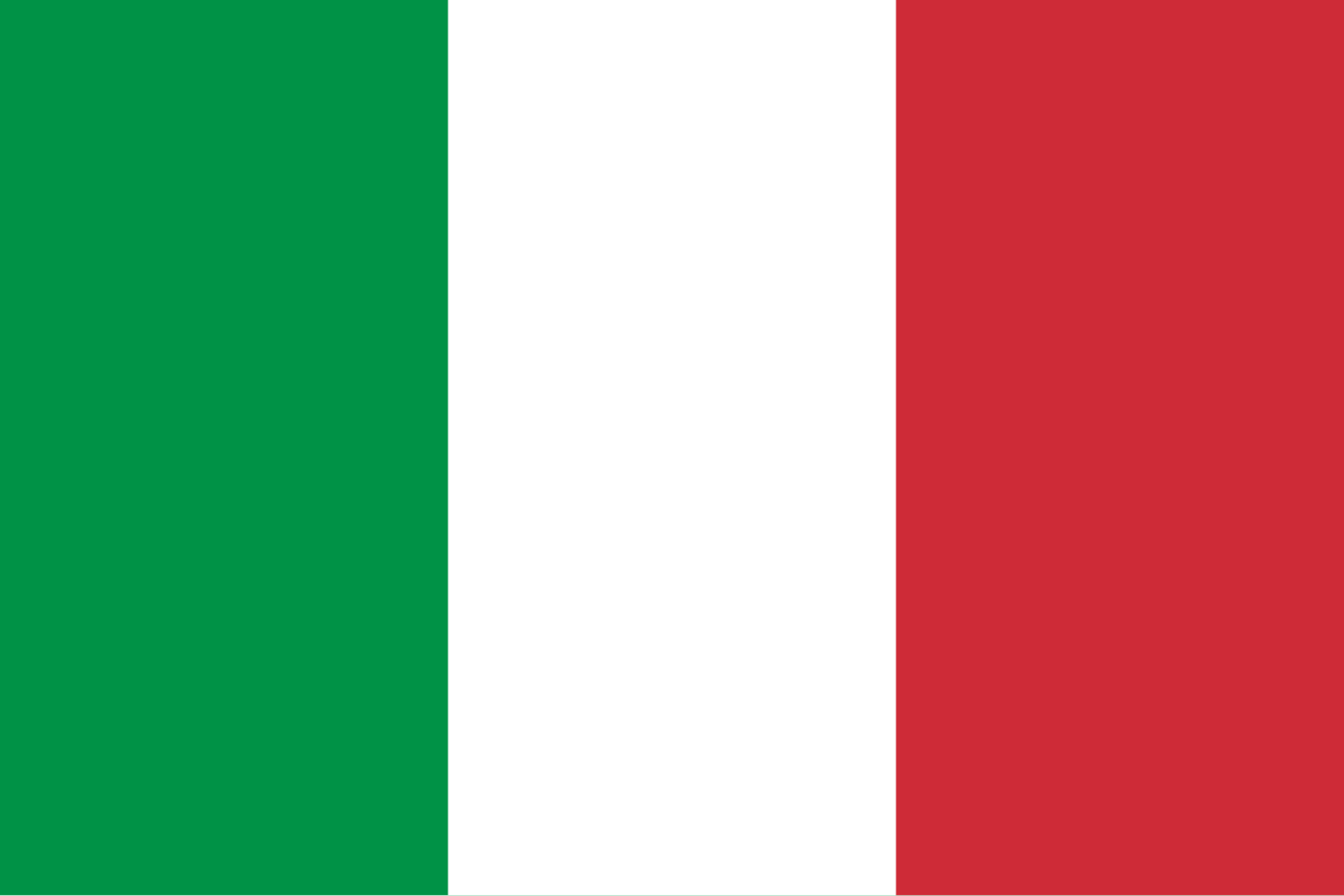 Bandera de Italia